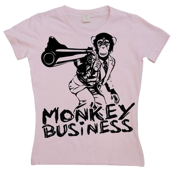 Hybris Damen Monkey Business Girly T-Shirt SH-5-15230-LFH1-10