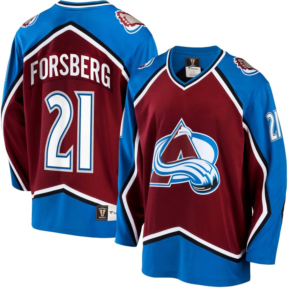 Fanatics Trikot Trikot Breakaway Jersey NHL Vintage Colorado Avalanche Peter Forsberg 21 1348844 - Herren / Unisex