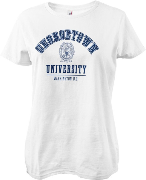 University Of Georgetown Girly Tee Damen T-Shirt White