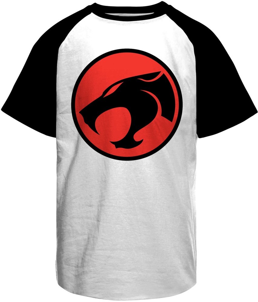 Bored of Directors Thundercats Logo Baseball T-Shirt Weiß/Schwarz - Herren / Unisex