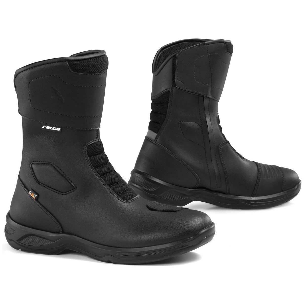 Falco Motorrad Schuh Stiefel Liberty 2.1 Schwarz - Herren / Unisex