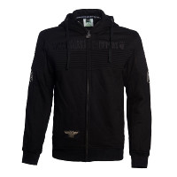 WCC West Coast Choppers Hoodie CFL Black-Label Zip Black