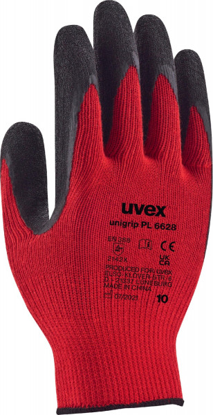 Uvex Schutzhandschuhe Unigrip Pl6628 60599 (60599) 10 Paar