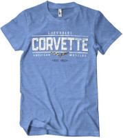 Corvette T-Shirt American Muscles T-Shirt GM-1-CORV008-H78-6