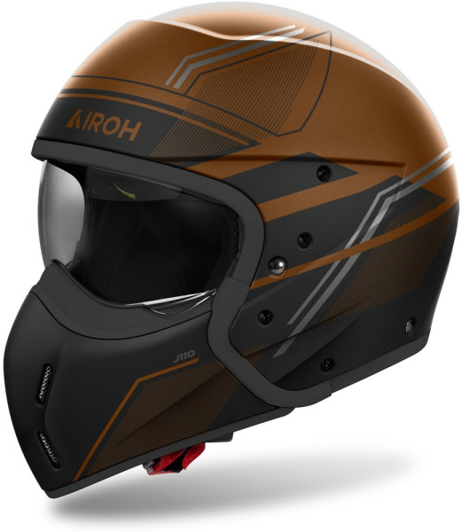 Airoh Jethelm Helmet J 110 Slim Bronze Matt 57-25050