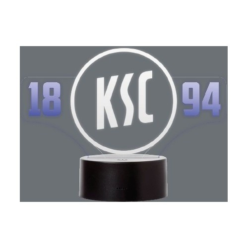 Karlsruher SC Nachtlicht LED KSC 1894 Fussball Blau
