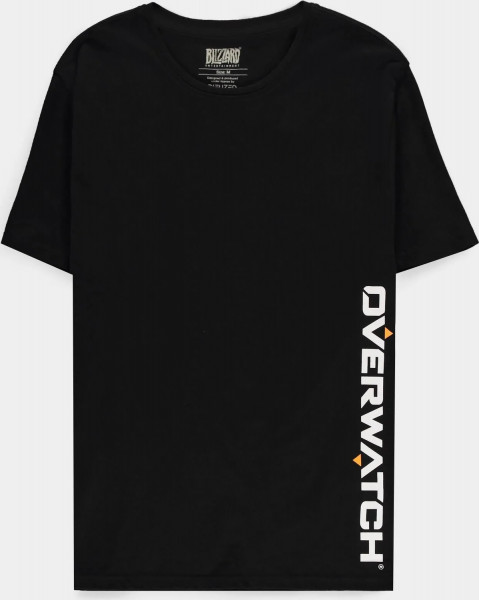 Overwatch - Vertical Logo - Men's Short Sleeved T-shirt Black