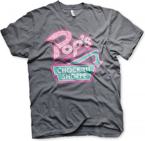 Riverdale Pop's Chock'Lit Shoppe T-Shirt Dark-Heather