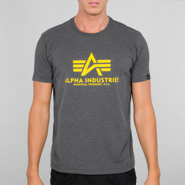 Alpha Industries Basic T-Shirt Charcoal Heather