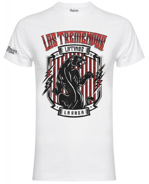 Los Tremendos Latinos T-Shirt Jaguar White