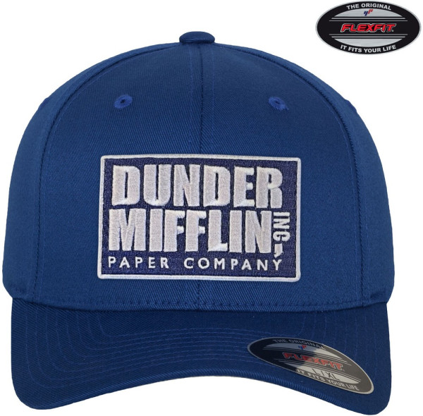 The Office Dunder Mifflin Inc Flexfit Cap Blue