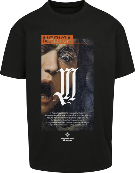 MT Upscale T-Shirt Dusa Painting Oversize Tee Black