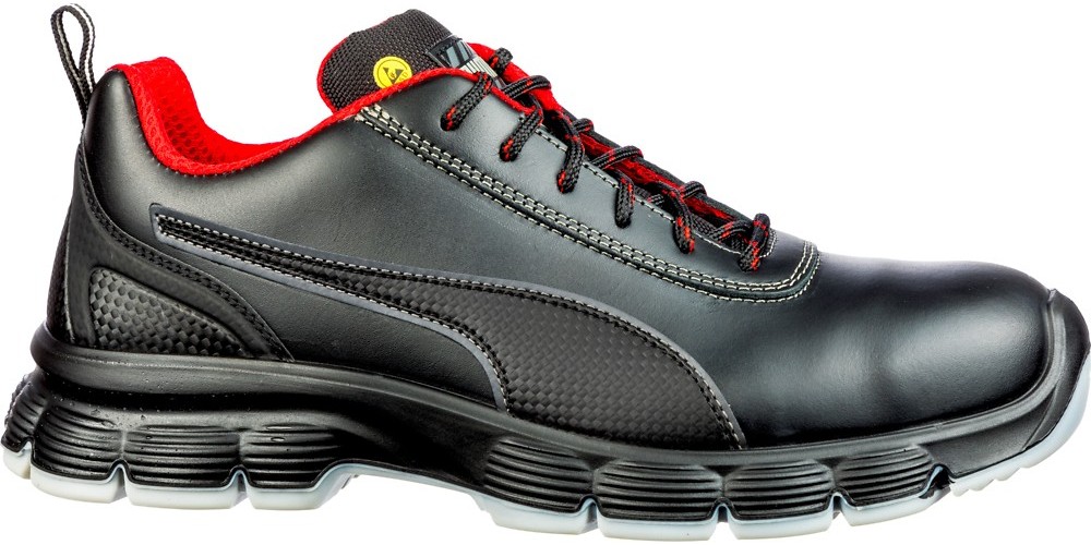 Puma Safety Sicherheitsschuh Condor Schwarz Low S3 ESD SRC Schwarz/Grau - Herren / Unisex