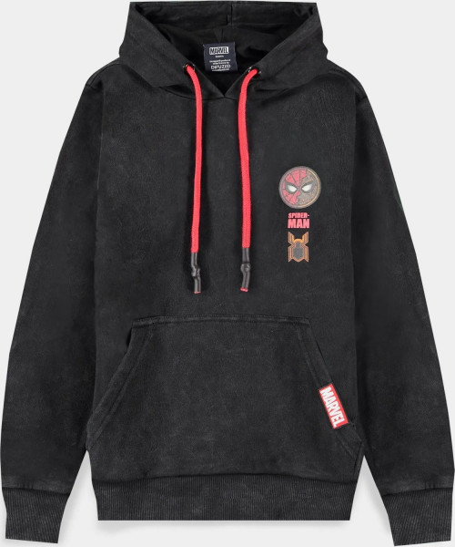 Marvel - Spider-Man - Boys Tie Dye Hoodie Black