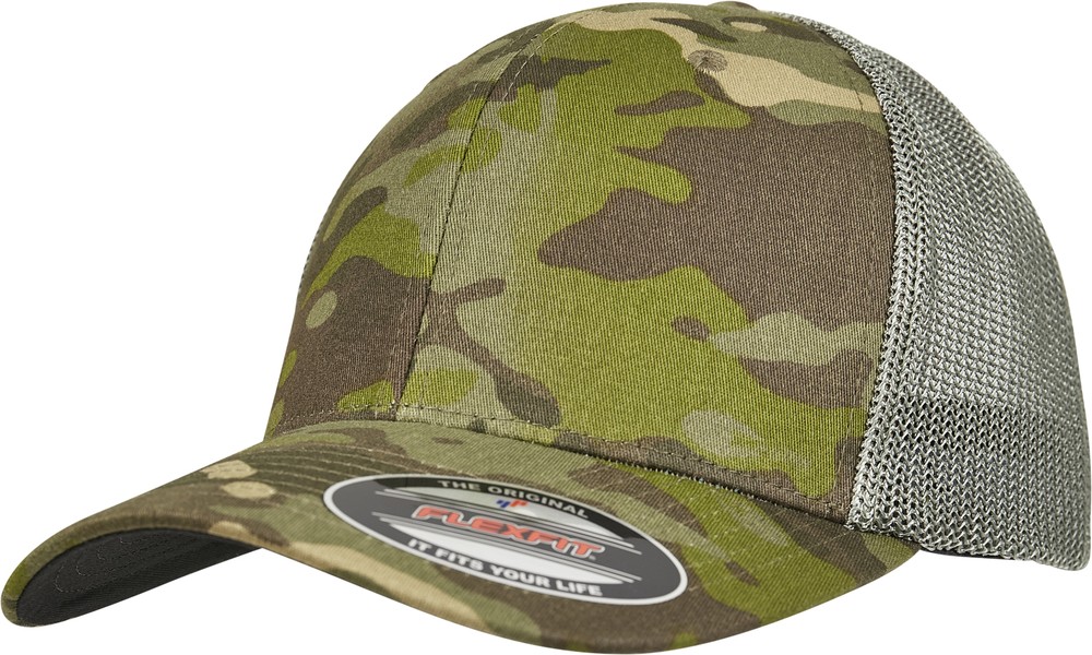 Flexfit Cap Multicam Trucker Mesh Cap Tropical - Herren / Unisex