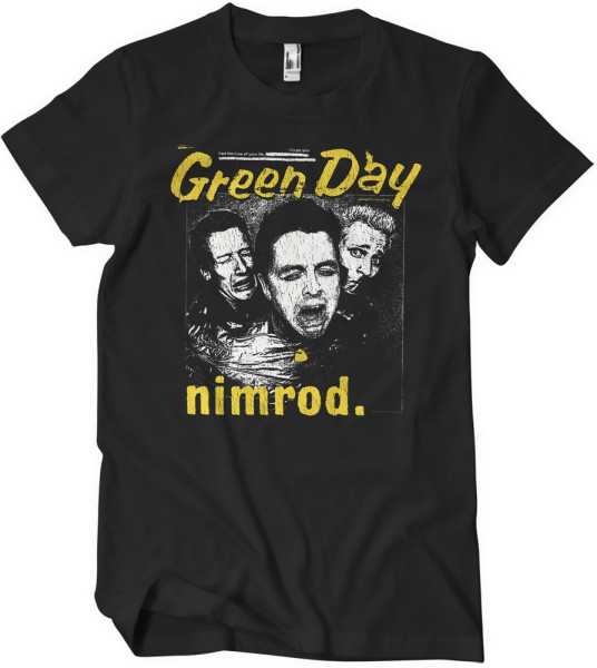 Green Day T-Shirt Nimrod T-Shirt WMX-1-GDAY011-H85-14