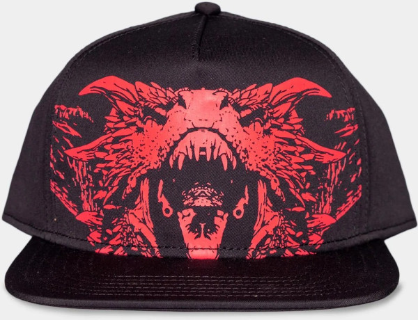 GOT - House Of The Dragon - Men's Dragon Snapback Cap Black