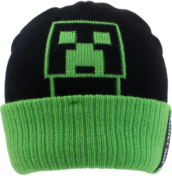 Minecraft - Little Creeper (Beanie) Mütze Black