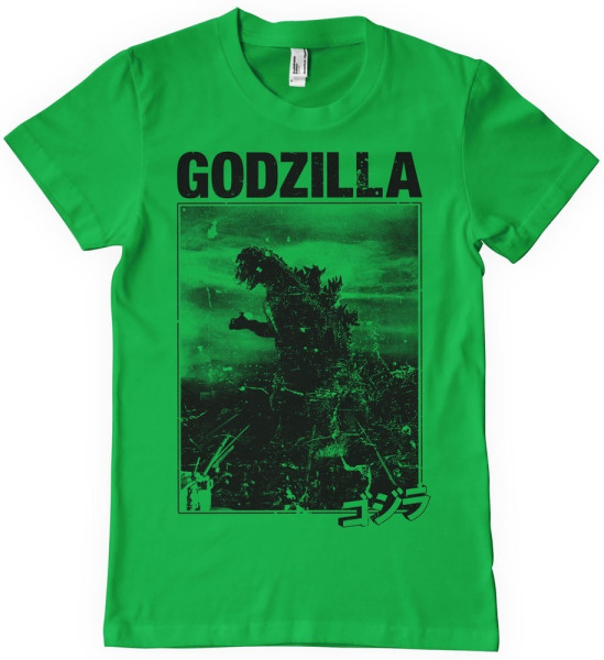 Godzilla Vintage T-Shirt Green