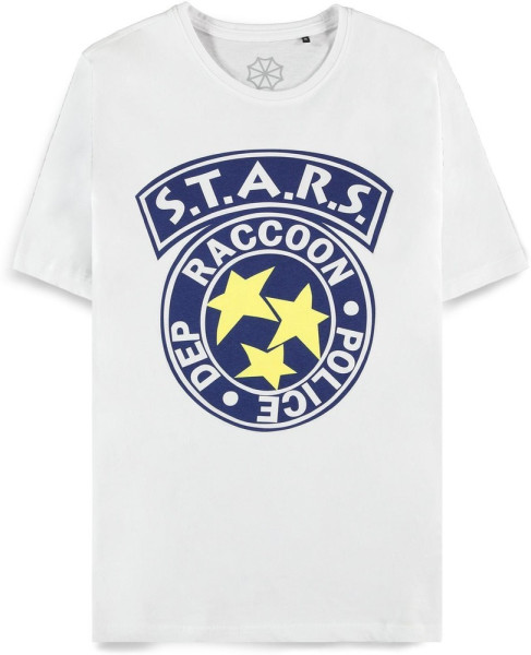 Resident Evil - S.T.A.R.S. - Men's Short Sleeved T-shirt White