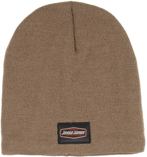 Jesse James Beanie Heather Brown