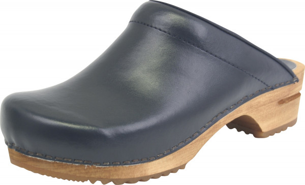 Sanita Damen Offener Clog Wood-Lotte Open Blue