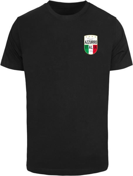 Mister Tee T-Shirt Azurro Italia Crest Tee MT3315