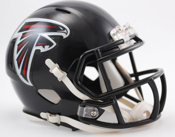 Atlanta Falcons Mini Helm Speed American Football NFL Black