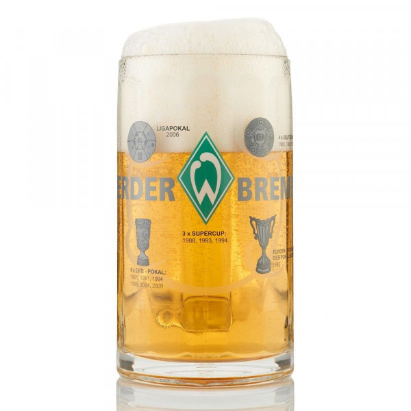 SV Werder Bremen Bierglas Erfolge Fussball