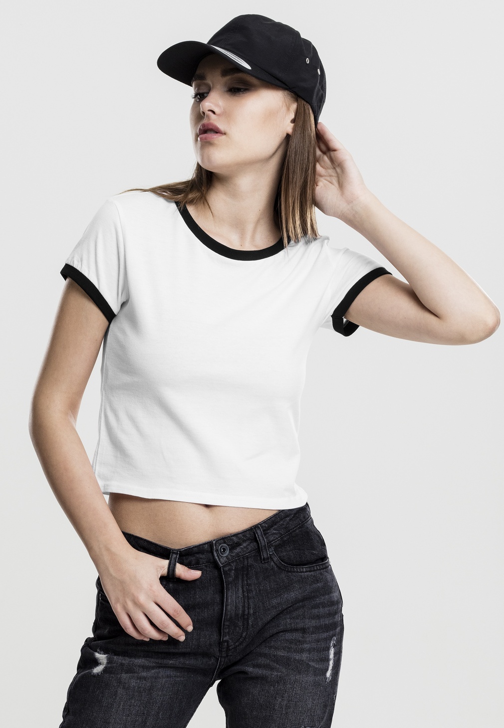 Cropped Tunnel Top Urban Classics Ladies