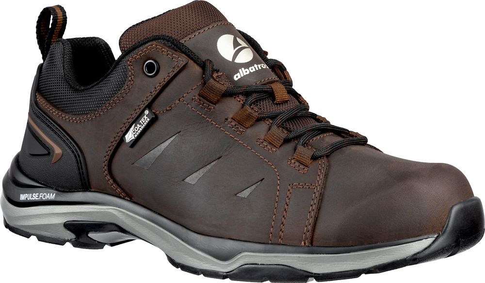 Albatros Sicherheitsschuhe Brione CTX Low O2 WR HRO SRC Braun - Herren / Unisex