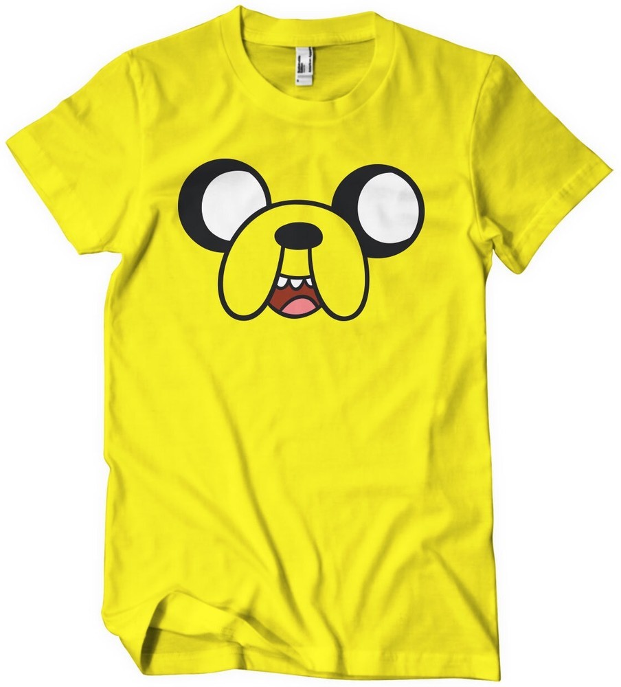 Adventure Time Jake The Dog T-Shirt Gelb - Herren / Unisex