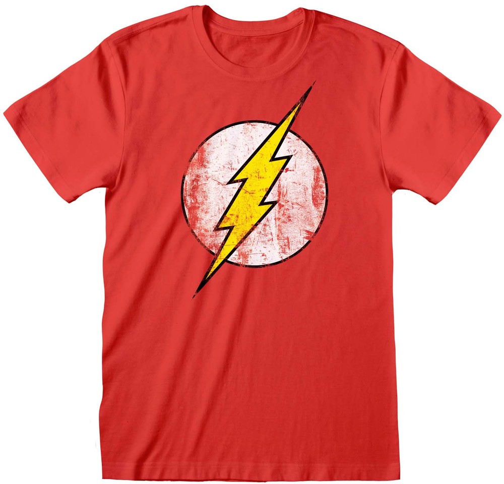 DC Flash - Logo T-Shirt Rot - Herren / Unisex