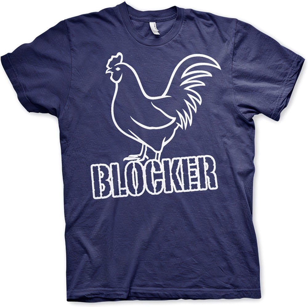 Hybris Cockblocker T-Shirt Blau - Herren / Unisex
