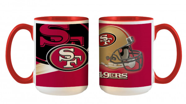 San Francisco 49ers Becher 3D Inner Color Mug American Football