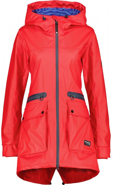 Alife & Kickin Damen Regenjacke AudreyAK Raincoat Fiesta