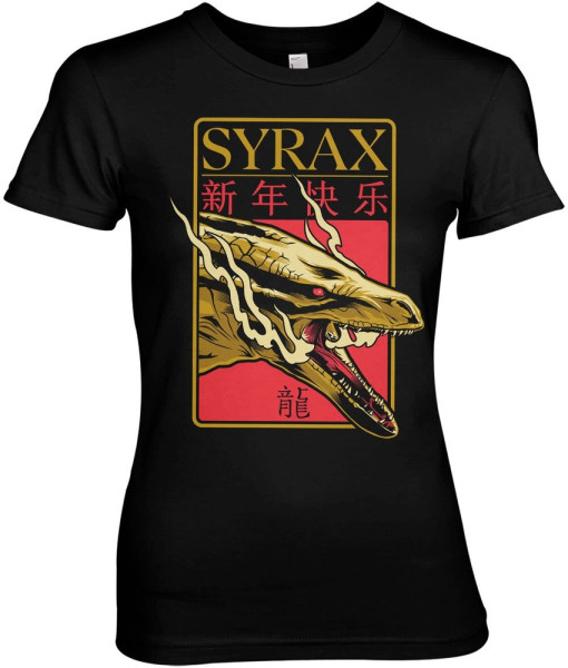 House Of The Dragon T-Shirt Syrax Dragon Girly Tee WB-5-HOTD006-H17-15
