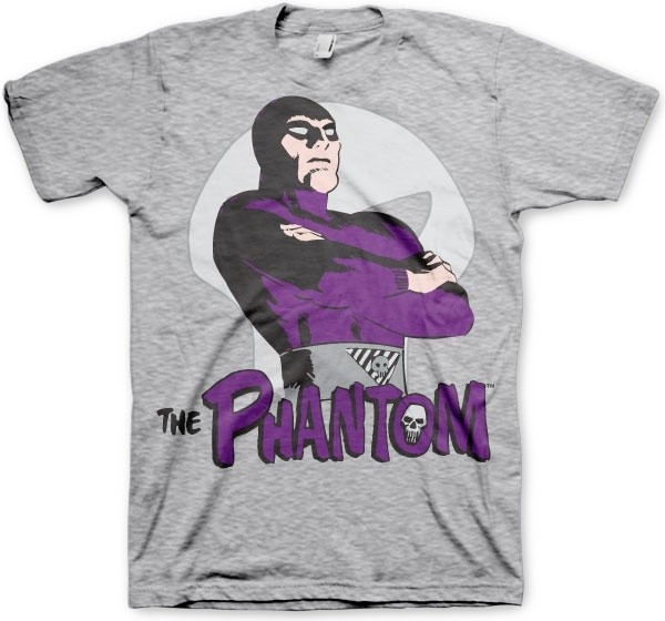The Phantom Pose T-Shirt Heather-Grey