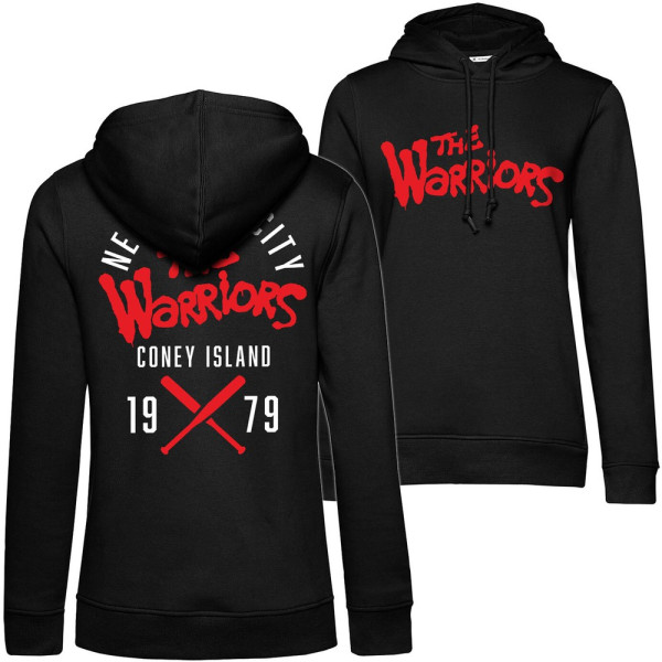 The Warriors Coney Island Girls Hoodie Damen Black