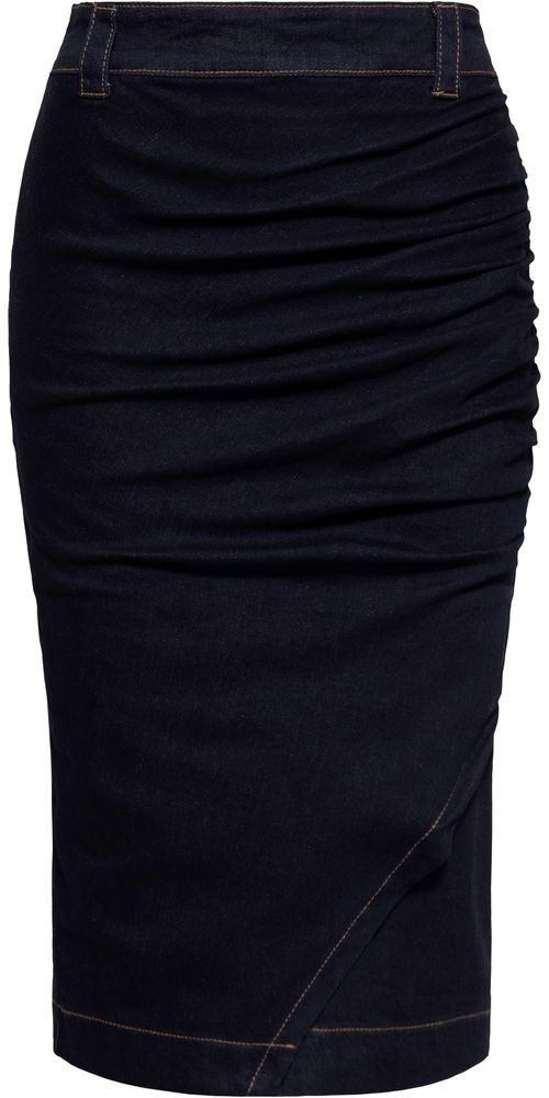 Queen Kerosin Damen Overlapped Pencil Rock QKI37001 - Damen