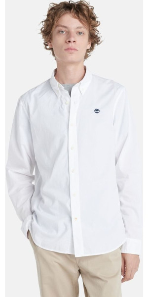 Timberland TFO Solid Poplin Long Sleeve Shirt 0A29SV
