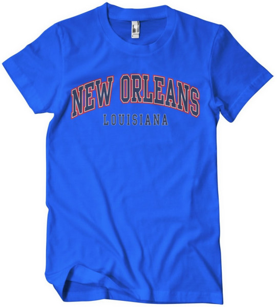 New Orleans Louisiana T-Shirt Blue