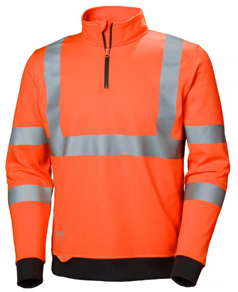 Helly Hansen Hoodie / Sweatshirt 79096 Addvis Half Zip Sweatershirt 260 Orange