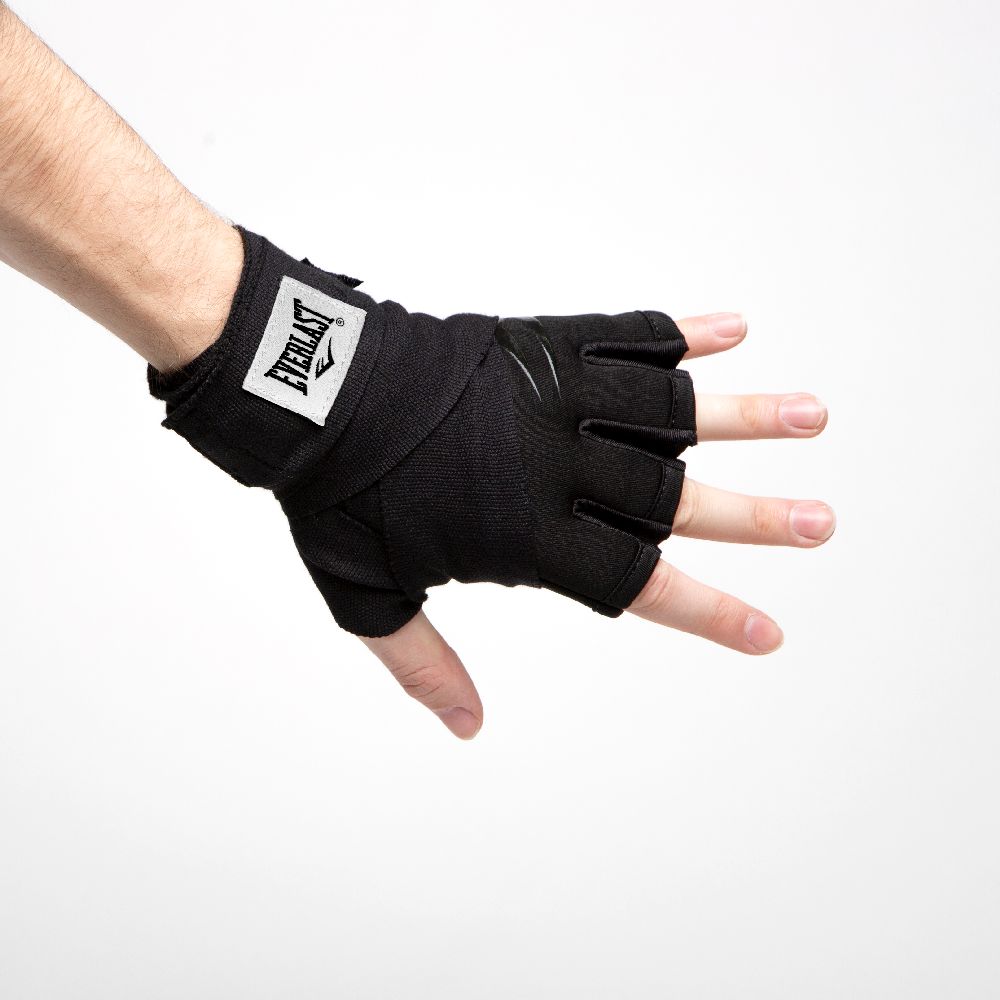 Everlast Kampfsport Bandage Evergel Fastwraps Schwarz - Herren / Unisex