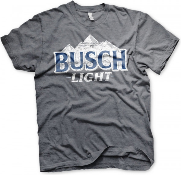 Busch Light Beer T-Shirt Dark-Heather