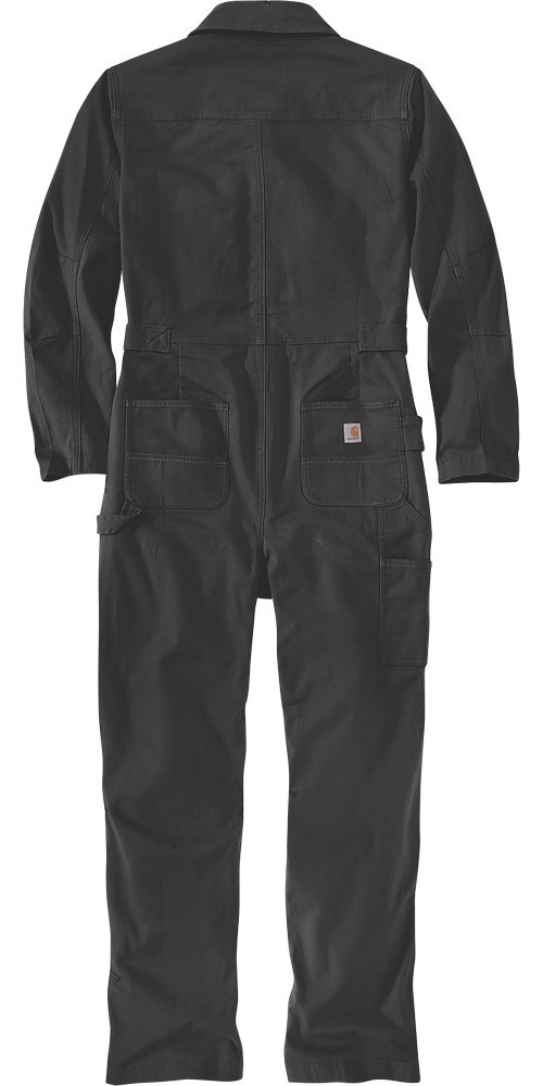 Carhartt Damen Overall Relaxed Fit Canvas Coverall Black | Bibs