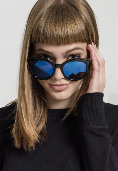 MSTRDS Sonnenbrille Sunglasses October Black/Blue