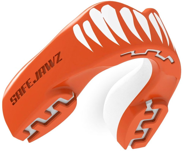 Safejawz Mundschutz Extro-Series Viper Rot/Weiß-Senior