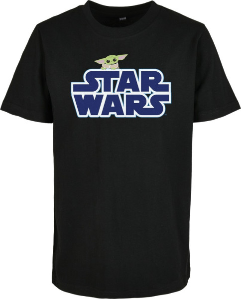 Mister Tee Kinder T-Shirt Kids Star Wars Blue Logo Tee | All Products