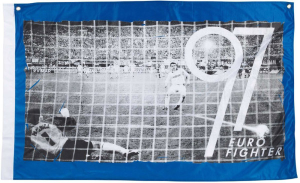 FC Schalke 04 S04 Zimmerfahne Eurofighter Fussball Blau